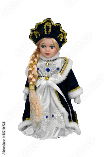 the snow maiden doll is a New Year's toy