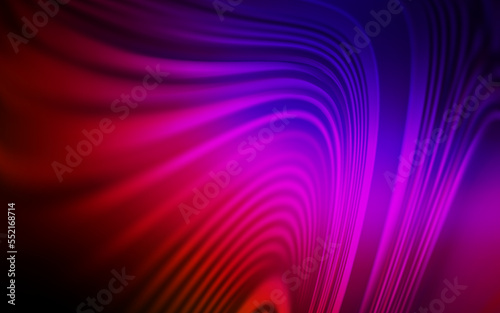 Dark Blue, Red vector layout with bent lines.