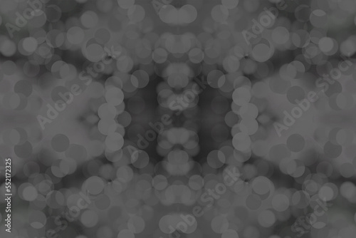 black and white abstract background with circles © SuFiSa