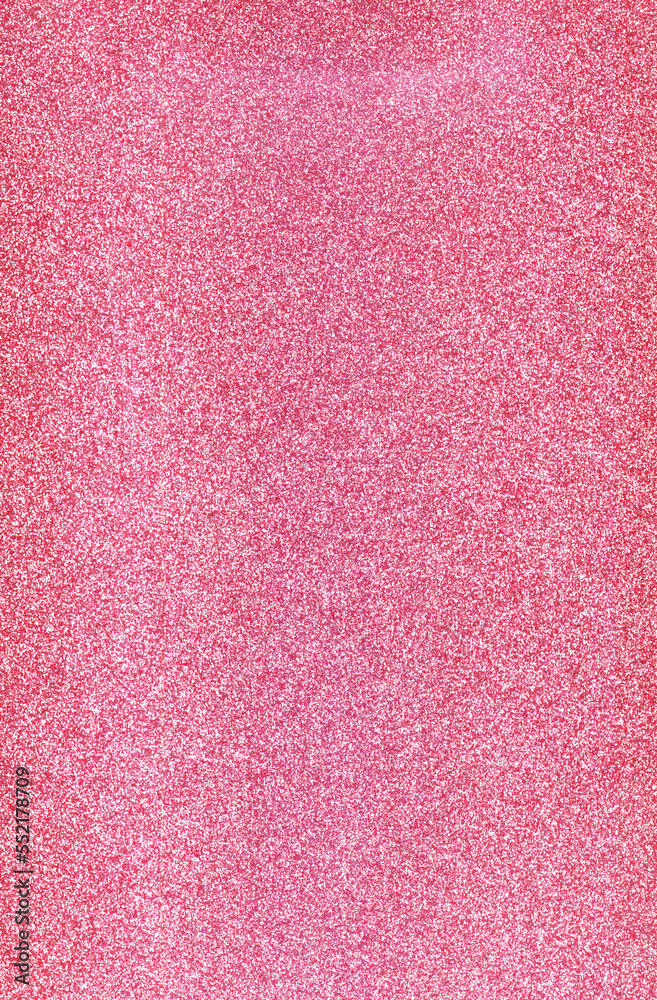 Bright Pink Glitter Textured Background