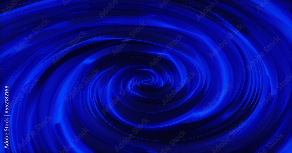 Abstract background with blue swirling funnel or swirl spiral made of bright shiny metal with glow effect. Screensaver beautiful Abstract background with blue swirling funnel or swirl spiral made of bright shiny metal with glow effect. Screensaver beautiful