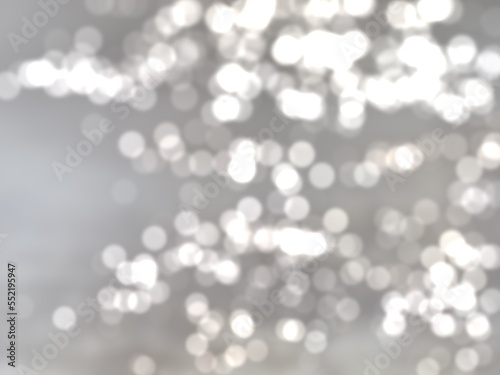 white bokeh background