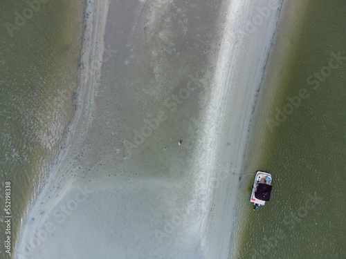 Beach Aerial Sandbar