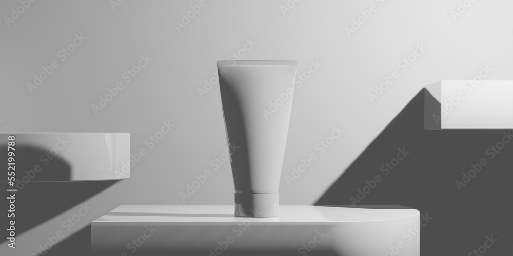3d rendering illustration, beauty cosmetic bottle mockup of skin care medical, cleanser of facial foam lotion, makeup for face, container packaging of healthycare 3d rendering illustration, beauty cosmetic bottle mockup of skin care medical, cleanser of facial foam lotion, makeup for face, container packaging of healthycare