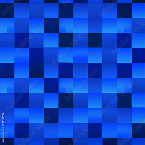 abstract blue background with squares. pixels