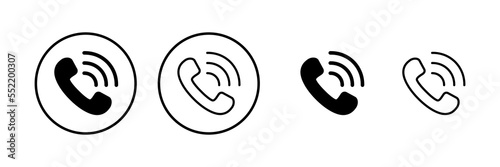 Call icon vector illustration. telephone sign and symbol. phone icon. contact us