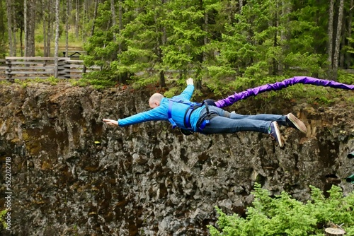 Bungee Jump in Whistler Canada photo