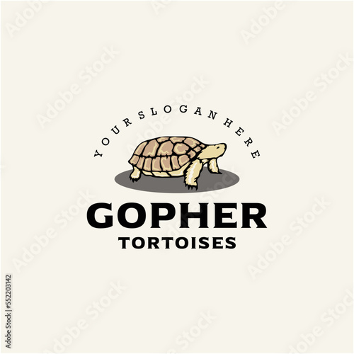 Gopher totoises logo design
