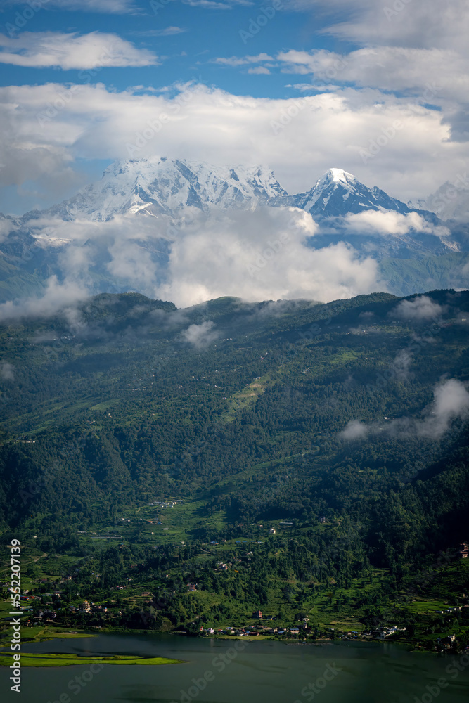 Beautiful Mounts around Pokhara Nepal