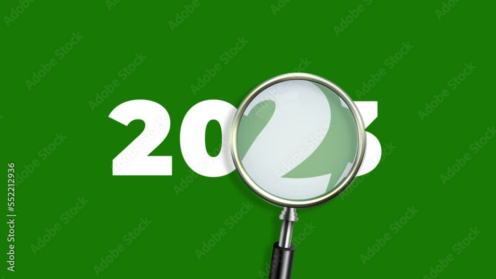 Centering Text Under an Image HTML  CSS Techniques - 2023 Text under Magnifying Glass motion animation concept.4K motion