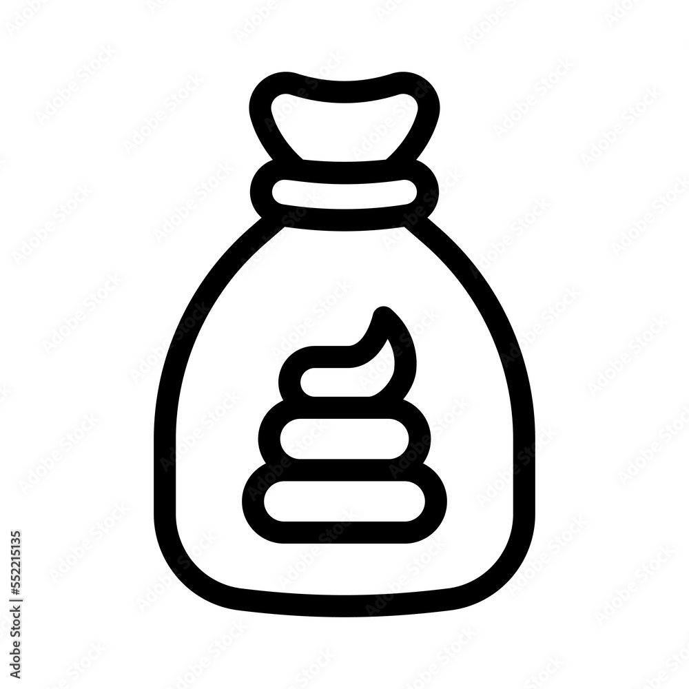 poop line icon illustration vector graphic poop line icon illustration vector graphic