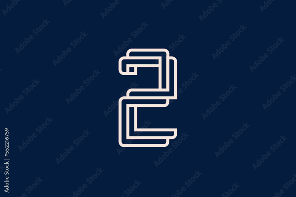 number 2 icon numbering logo number 2 icon numbering logo