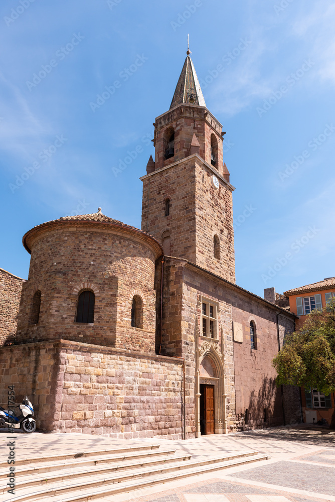 Notre-Dame and Saint-Leonce Cathedral of Frejus (Var, Provence-Alpes-Cotes-d’Azur, France)