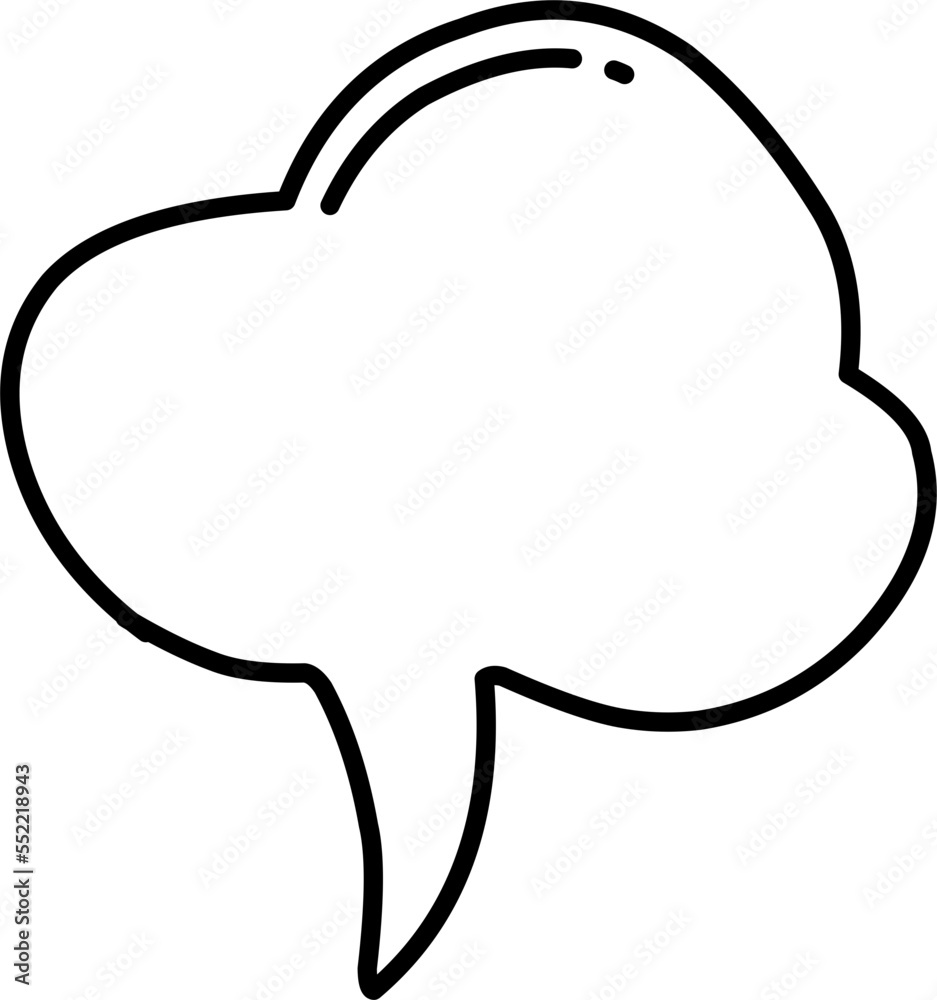 Cartoon Speech Bubbles and Thought illustration Cartoon Speech Bubbles and Thought illustration