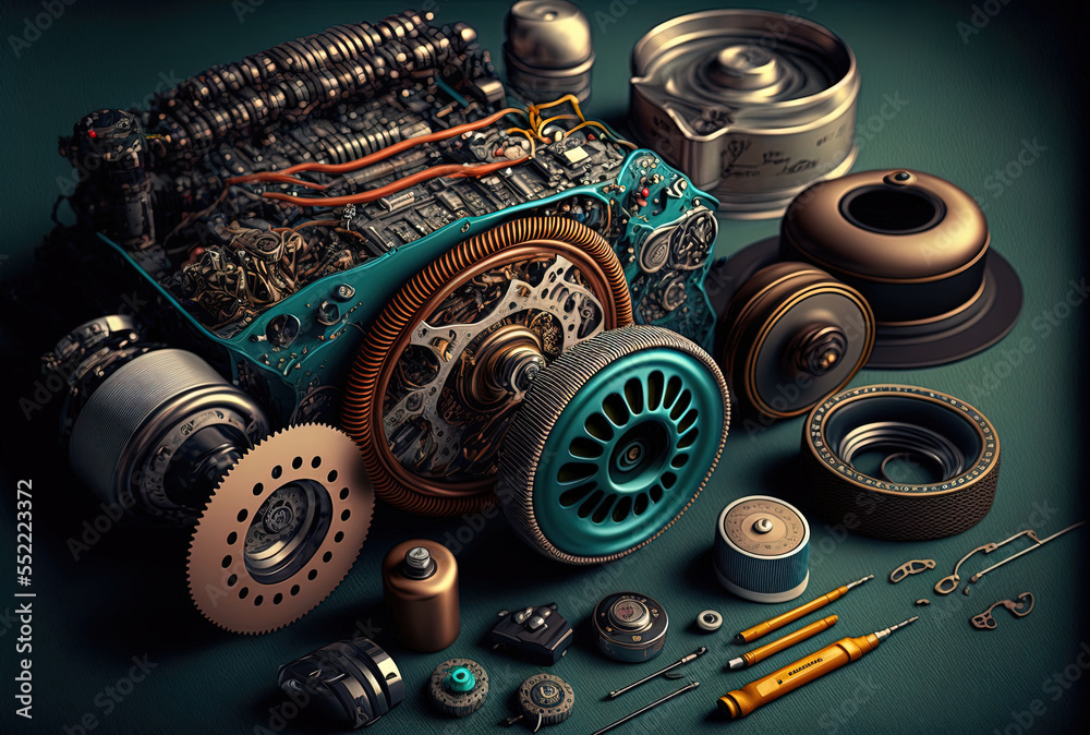 auto spare parts. Generative AI auto spare parts. Generative AI