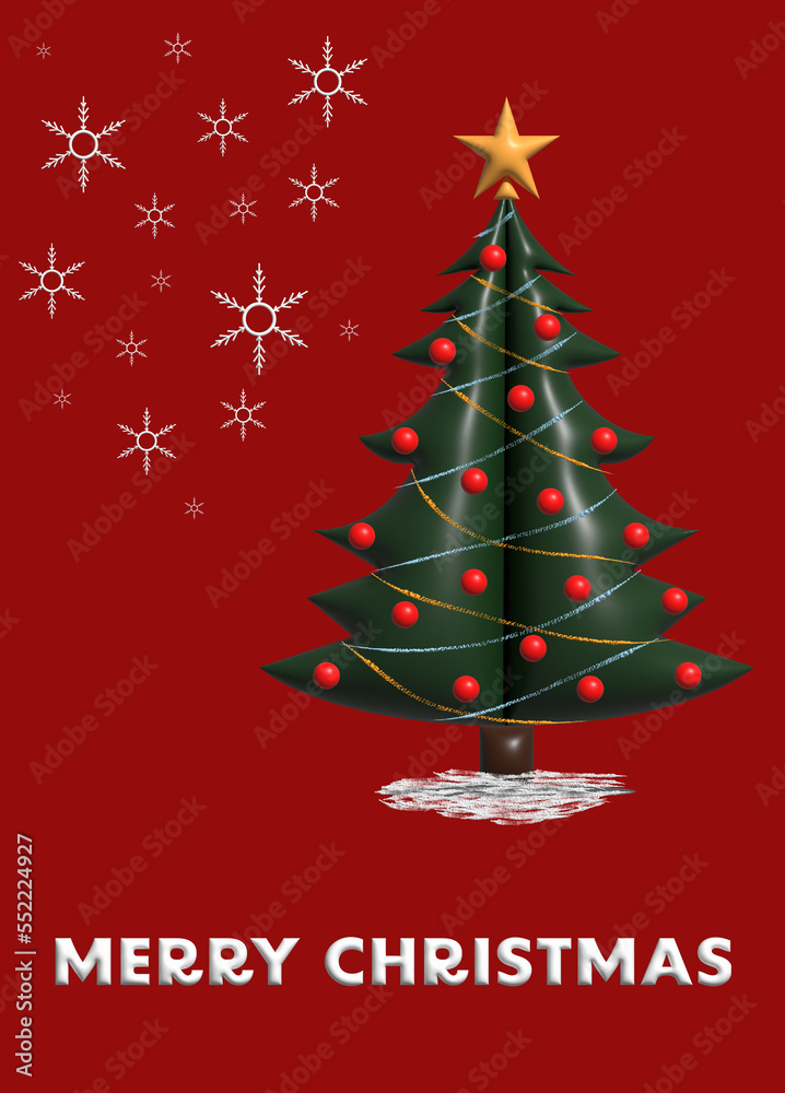 Merry Christmas Christmas Card Celebration English