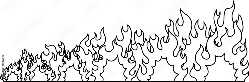 大炎上 広範囲の火災 燃えさかる火炎のイラスト 大炎上 広範囲の火災 燃えさかる火炎のイラスト