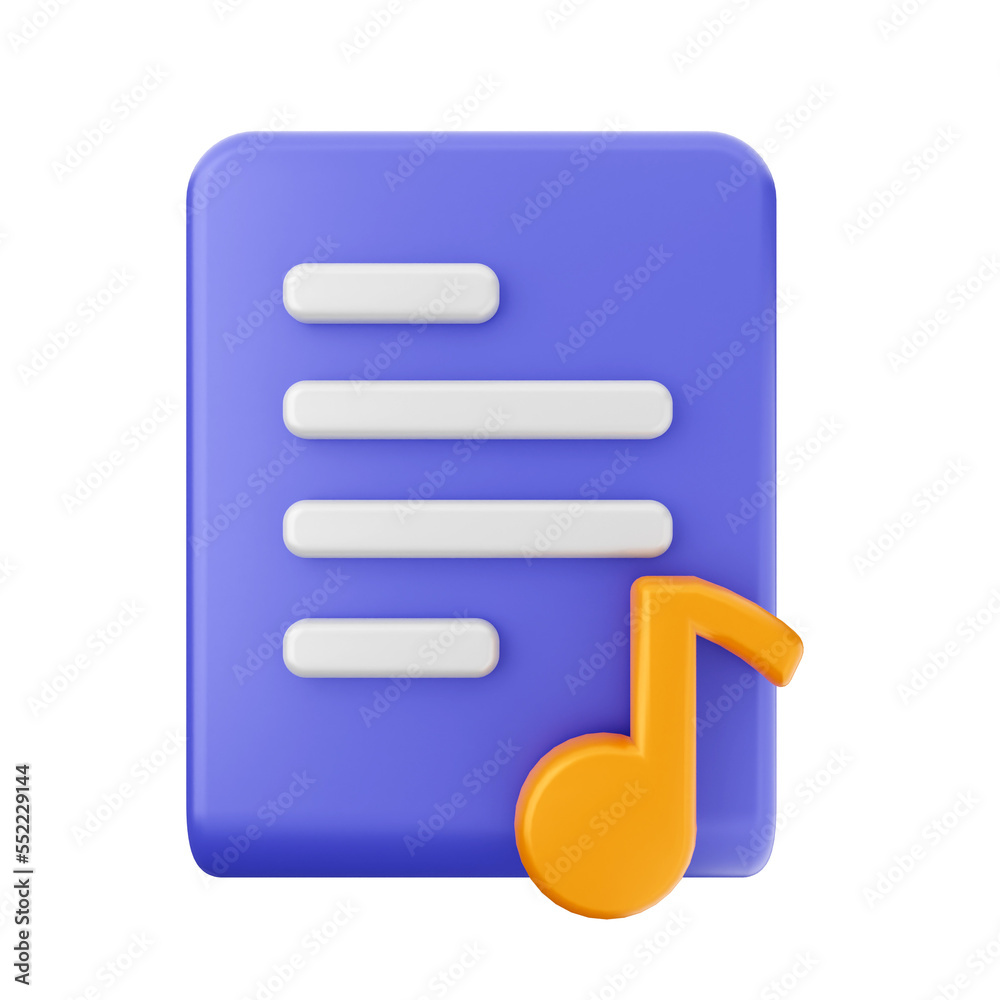file data document icon illustration 3d render file data document icon illustration 3d render