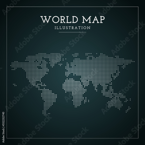 World Map Vector Illustration