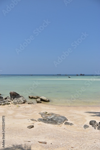 The beauty of the beach at low tide