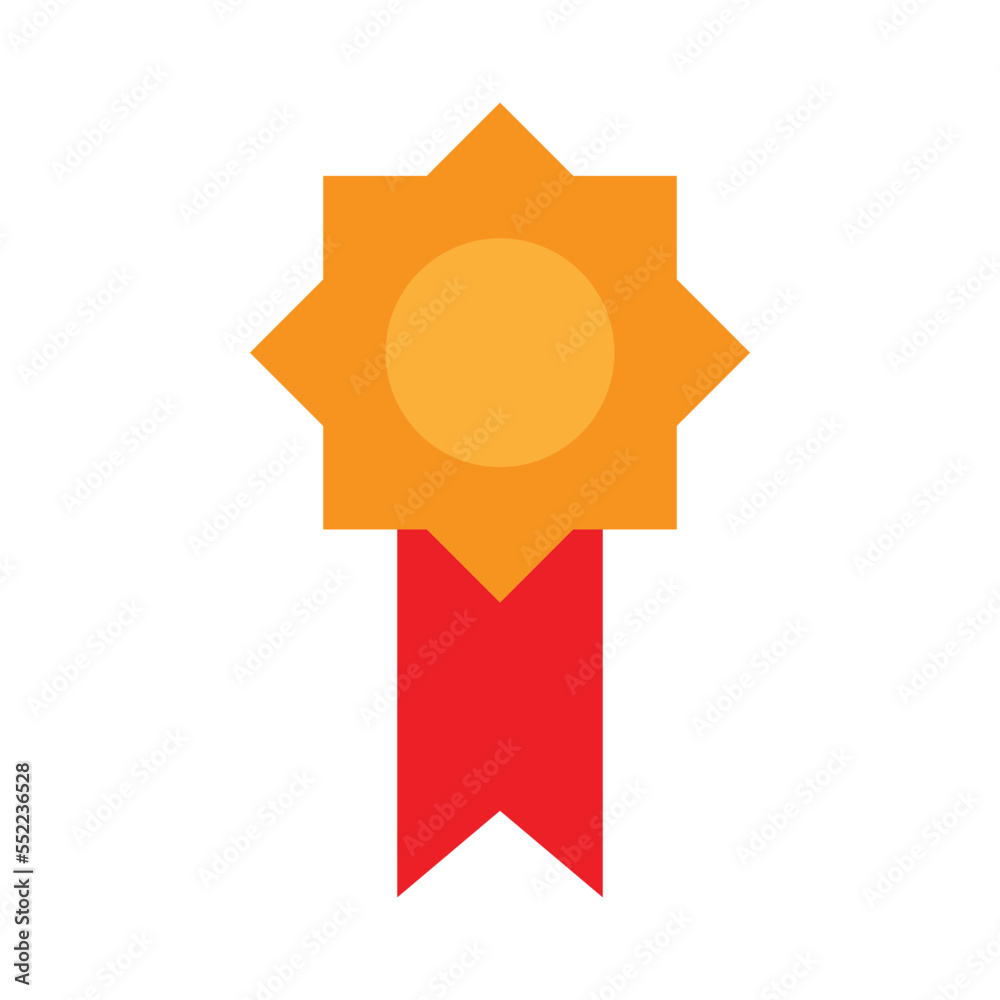 Award badge icon design clipart vector isolated illustration Award badge icon design clipart vector isolated illustration