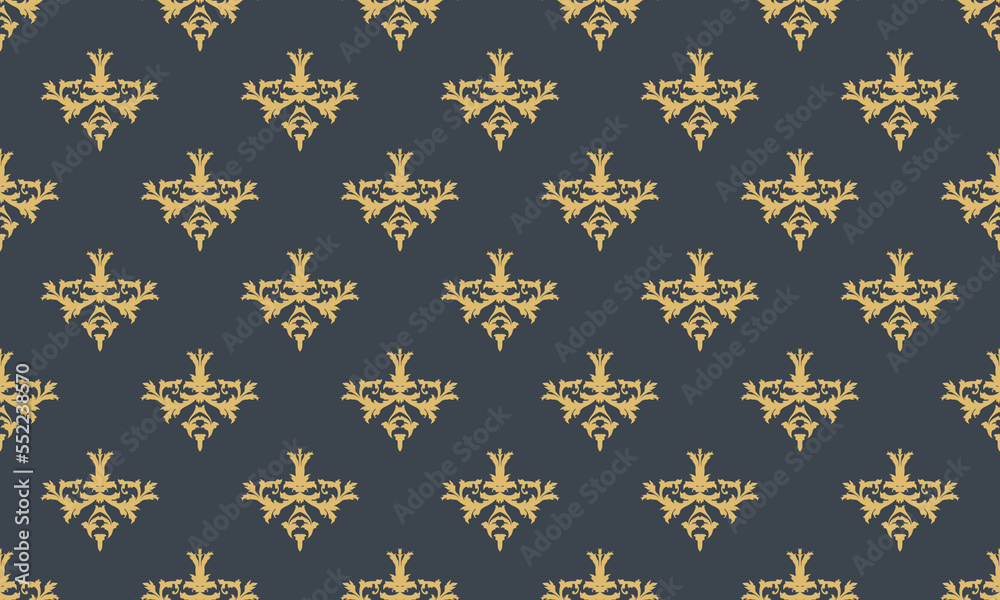 Damask Fleur de Lis background vector seamless pattern background wallpaper Fleur de Lis pattern African Digital texture Design for print printable fabric saree border. Damask Fleur de Lis background vector seamless pattern background wallpaper Fleur de Lis pattern African Digital texture Design for print printable fabric saree border.