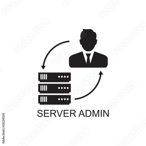 server admin icon , technology icon