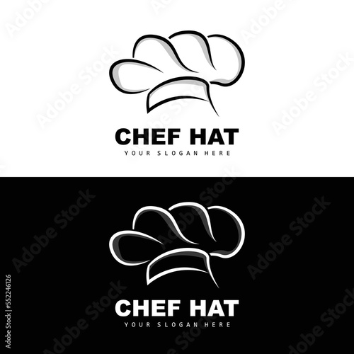 Chef Hat Logo, Restaurant Chef Vector, Design For Restaurant, Catering, Deli, Bakery