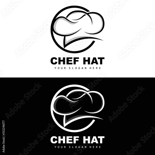 Chef Hat Logo, Restaurant Chef Vector, Design For Restaurant, Catering, Deli, Bakery