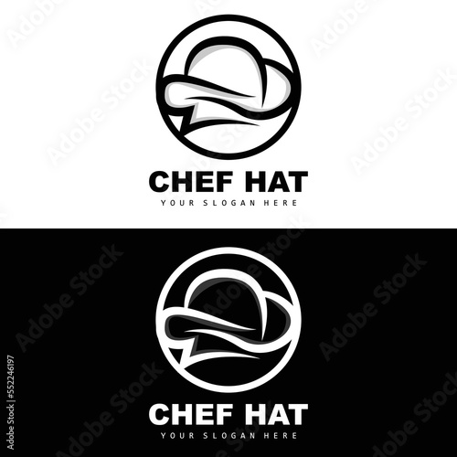 Chef Hat Logo, Restaurant Chef Vector, Design For Restaurant, Catering, Deli, Bakery