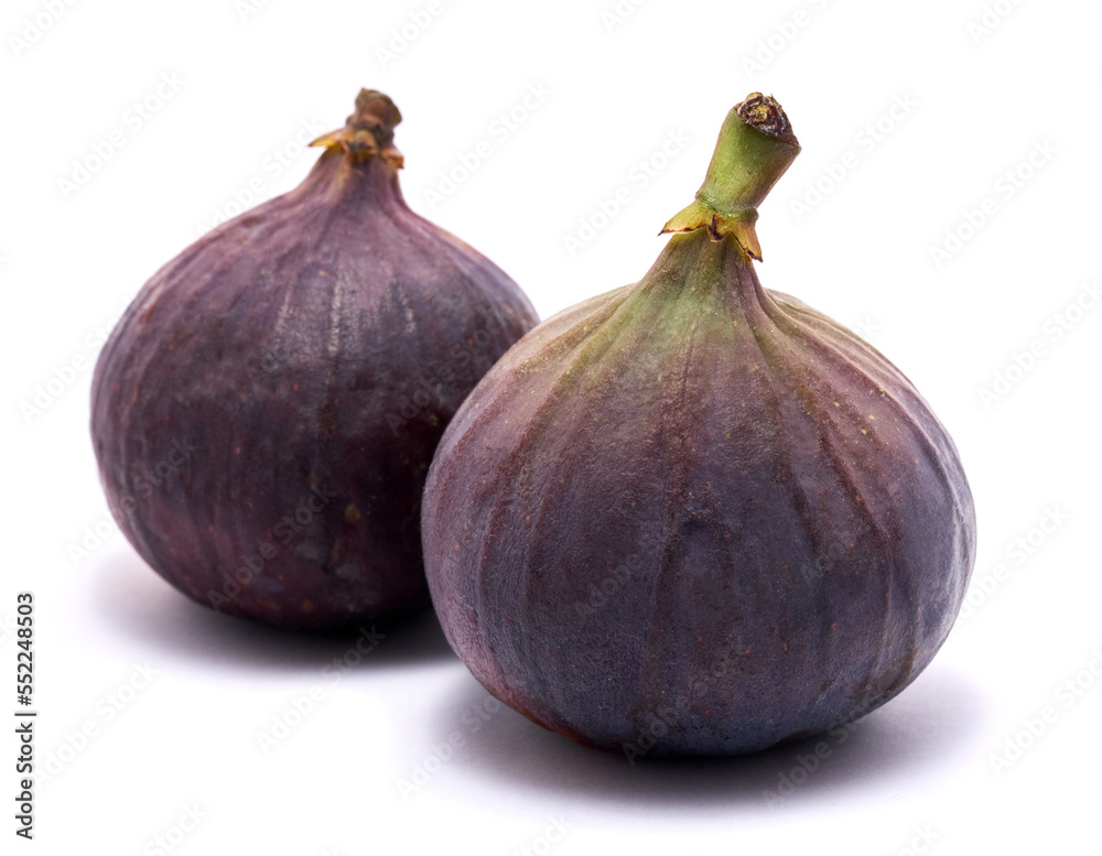 tropical ripe purple fig fruit isolated on a white background tropical ripe purple fig fruit isolated on a white background