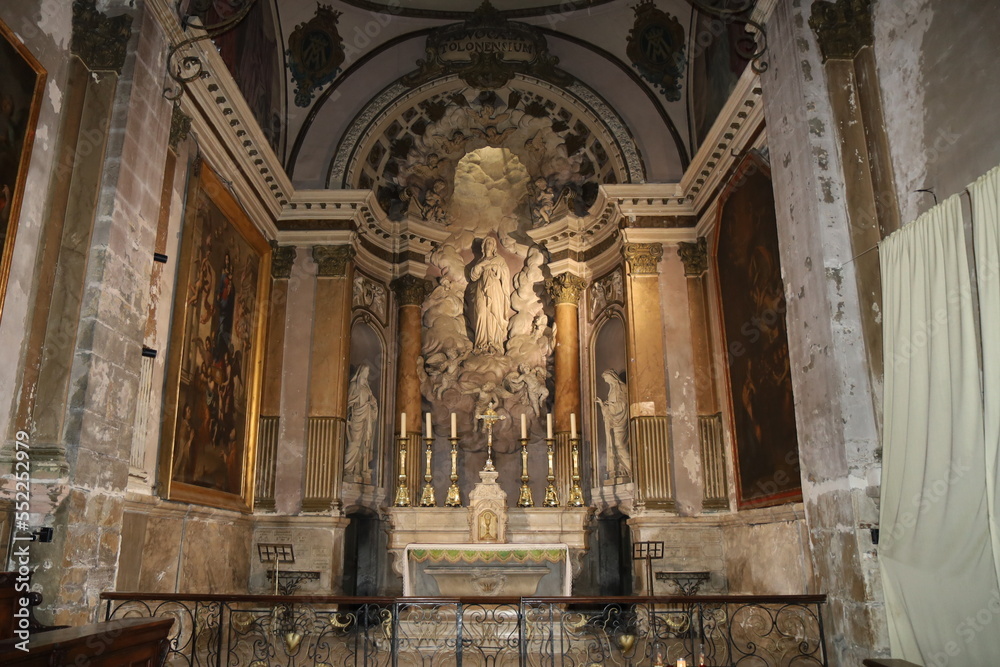 Cathédrale NotreDamedelaSeds, cathédrale romane du 11ème siècle, ville de Toulon Cathédrale NotreDamedelaSeds, cathédrale romane du 11ème siècle, ville de Toulon