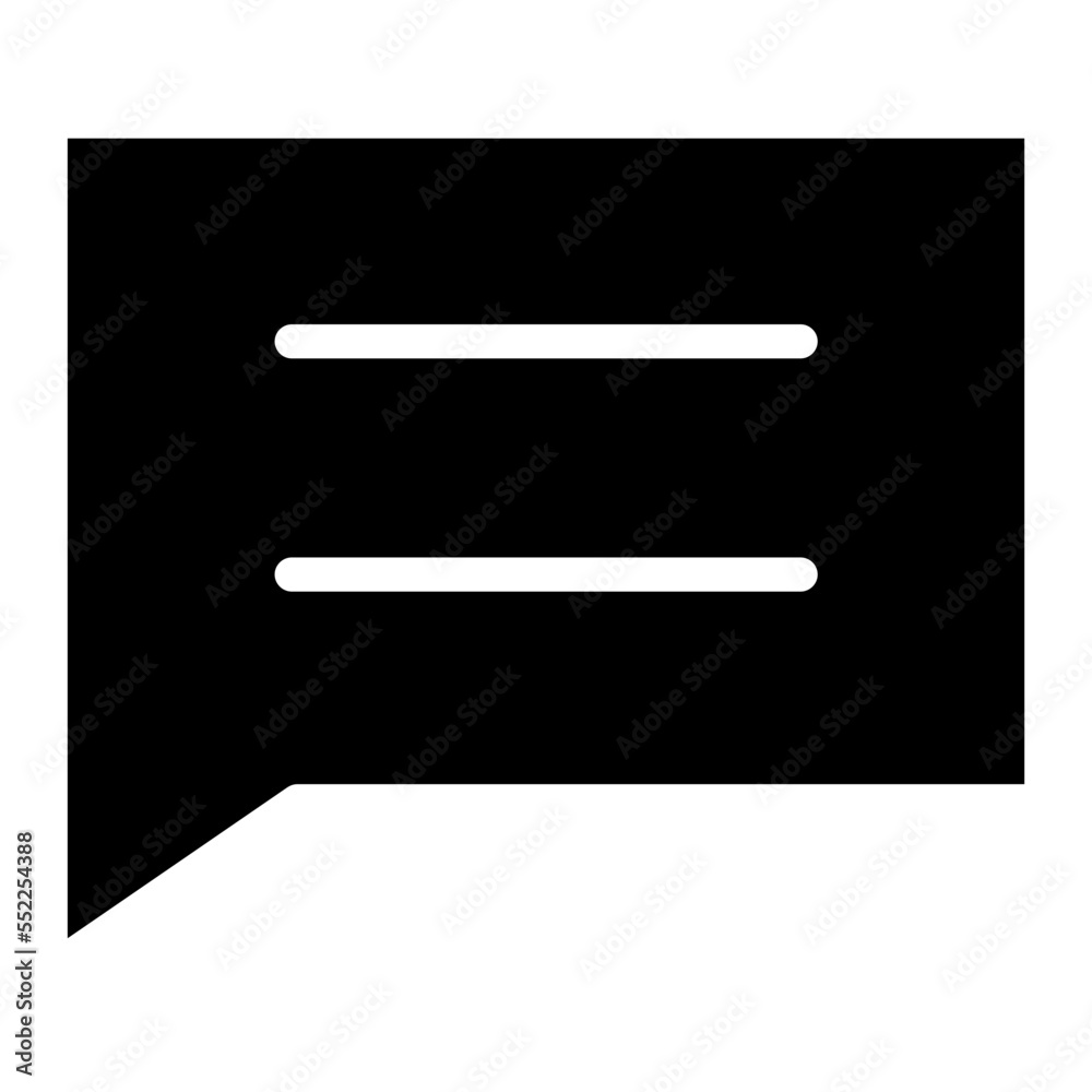 chat glyph icon chat glyph icon
