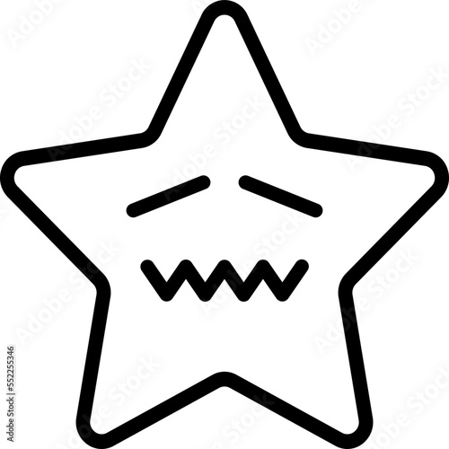 Dazed star emoji icon