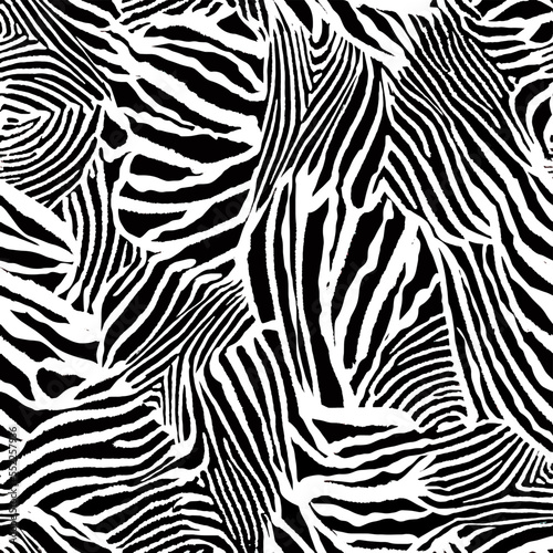 zebra skin pattern