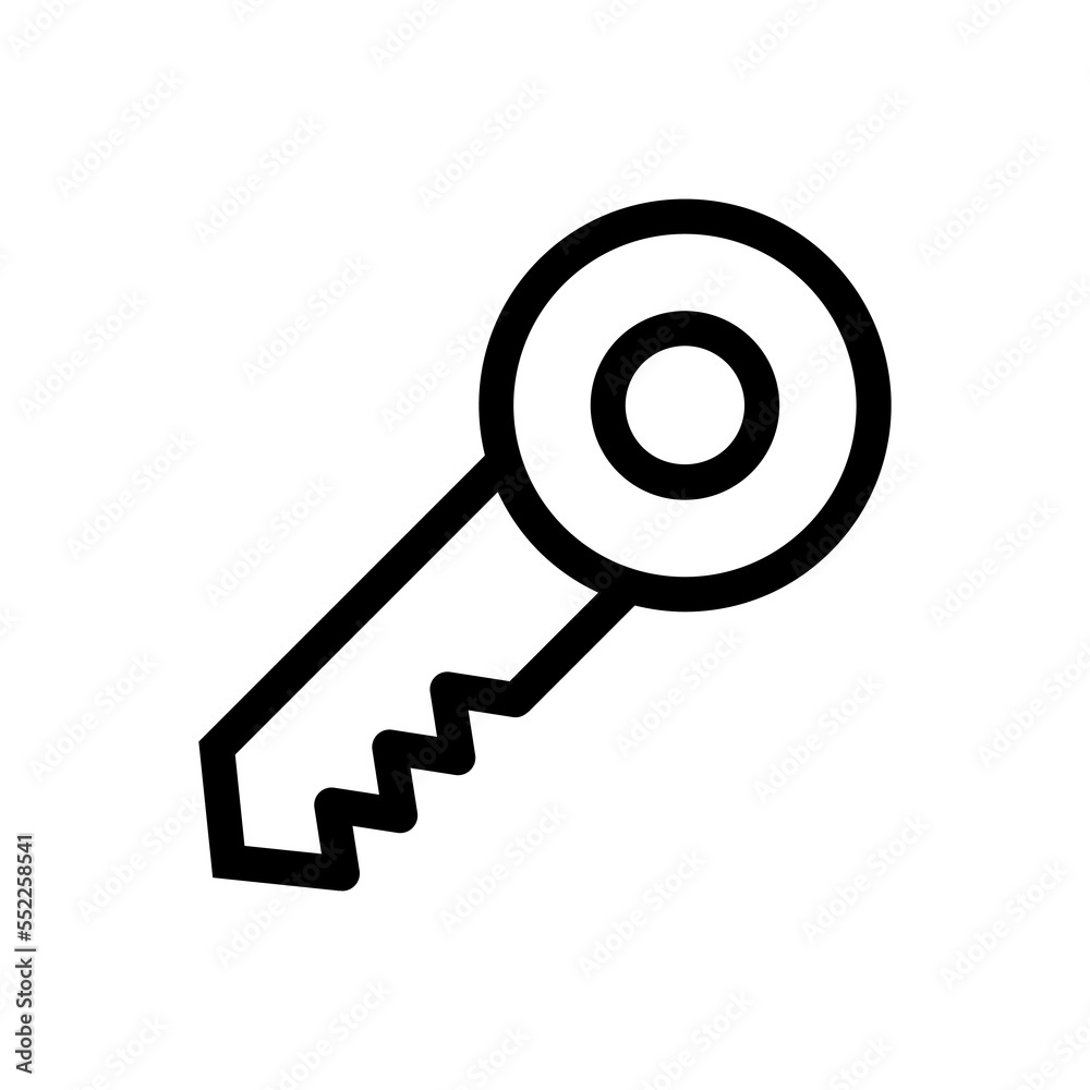 key line icon illustration vector graphic key line icon illustration vector graphic