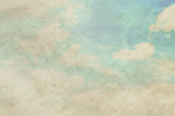 retro sky background