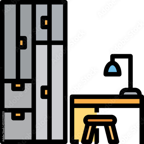 dressing room icon