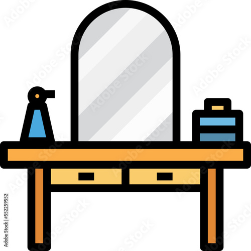 dressing table icon