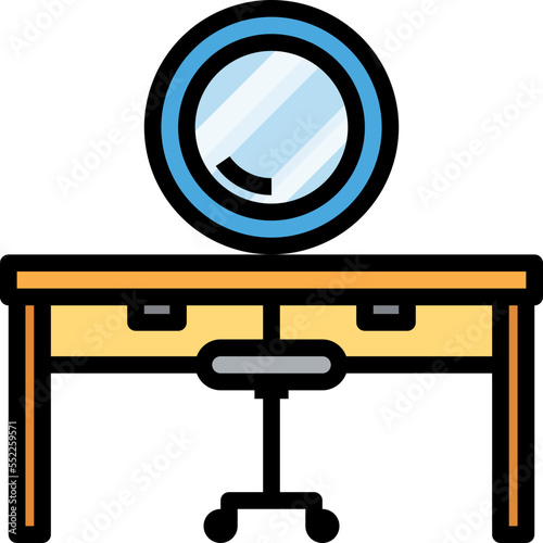 dressing table icon