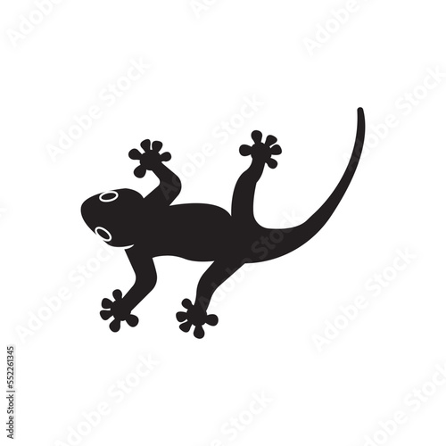house lizard vector icon illustration simple design