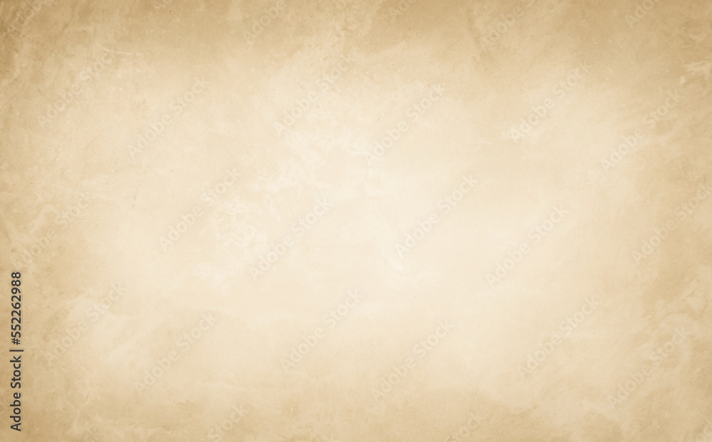 Obraz premium Cardboard tone vintage texture background, cream paper old grunge retro rustic for wall parchment empty.