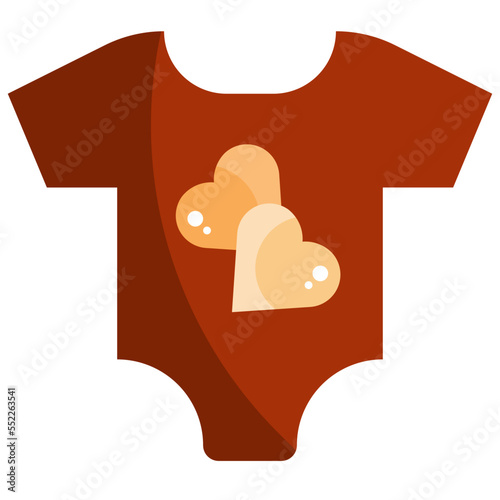 baby outfit icon