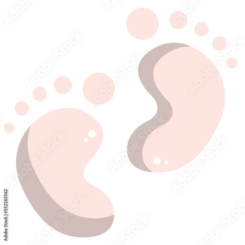 baby footprint icon