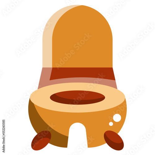 baby potty icon