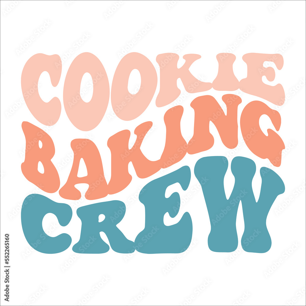 Cookie Baking Crew eps design