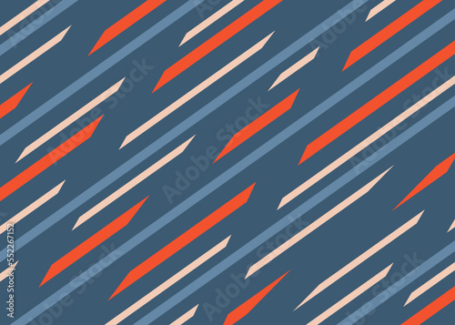 Minimalist background with abstract colorful diagonal stripes pattern