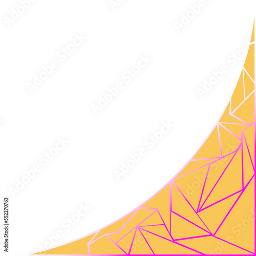 Figure on a white background with an oval bend on a white background and the inscription 2023