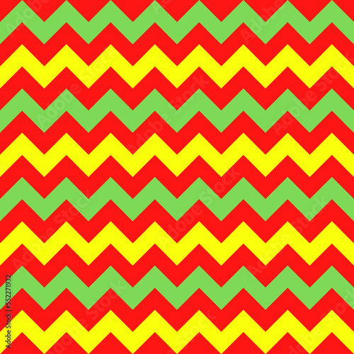 Seamless Multicolor Chevron pattern