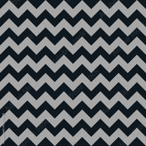 Seamless Black and Grey Chevron pattern